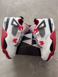 Men's Retro 4 Fire Red Basketball Sneakers