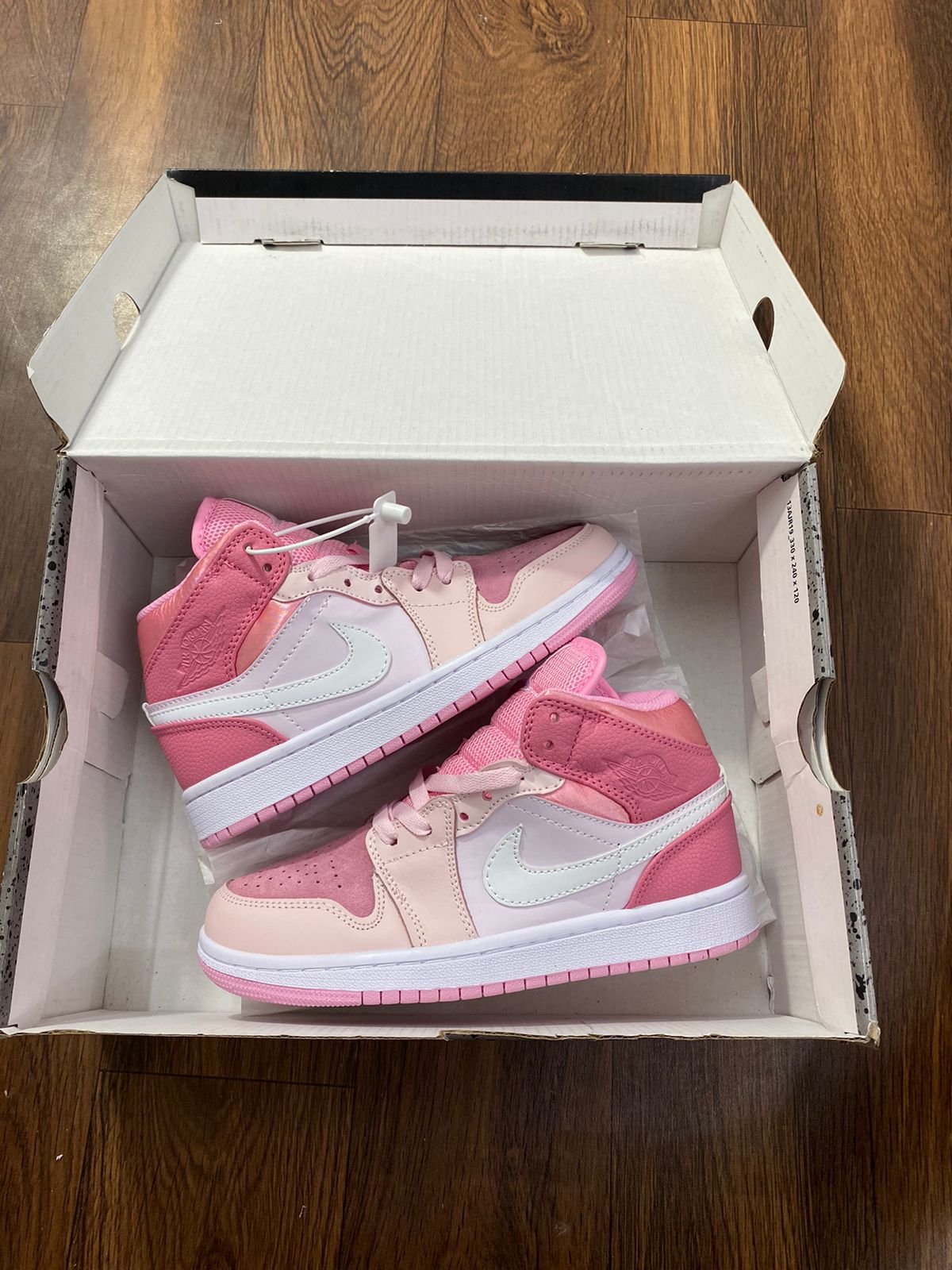 Digital Pink Sneaker High Ankle For Girls