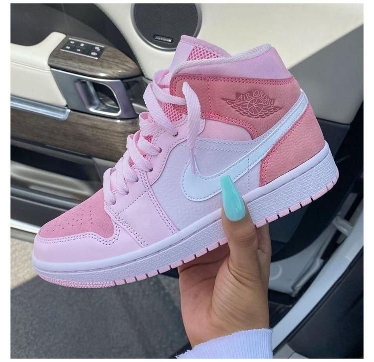 Digital Pink Sneaker High Ankle For Girls