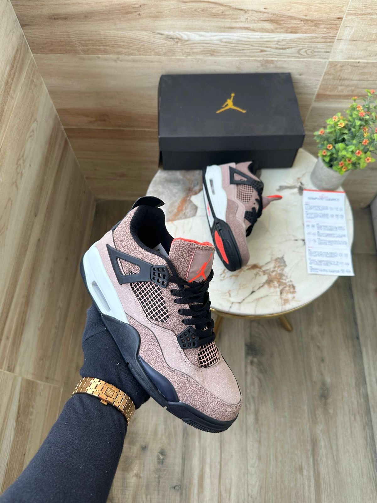 Taupe Haze Sneakers From Jrdn On Sale