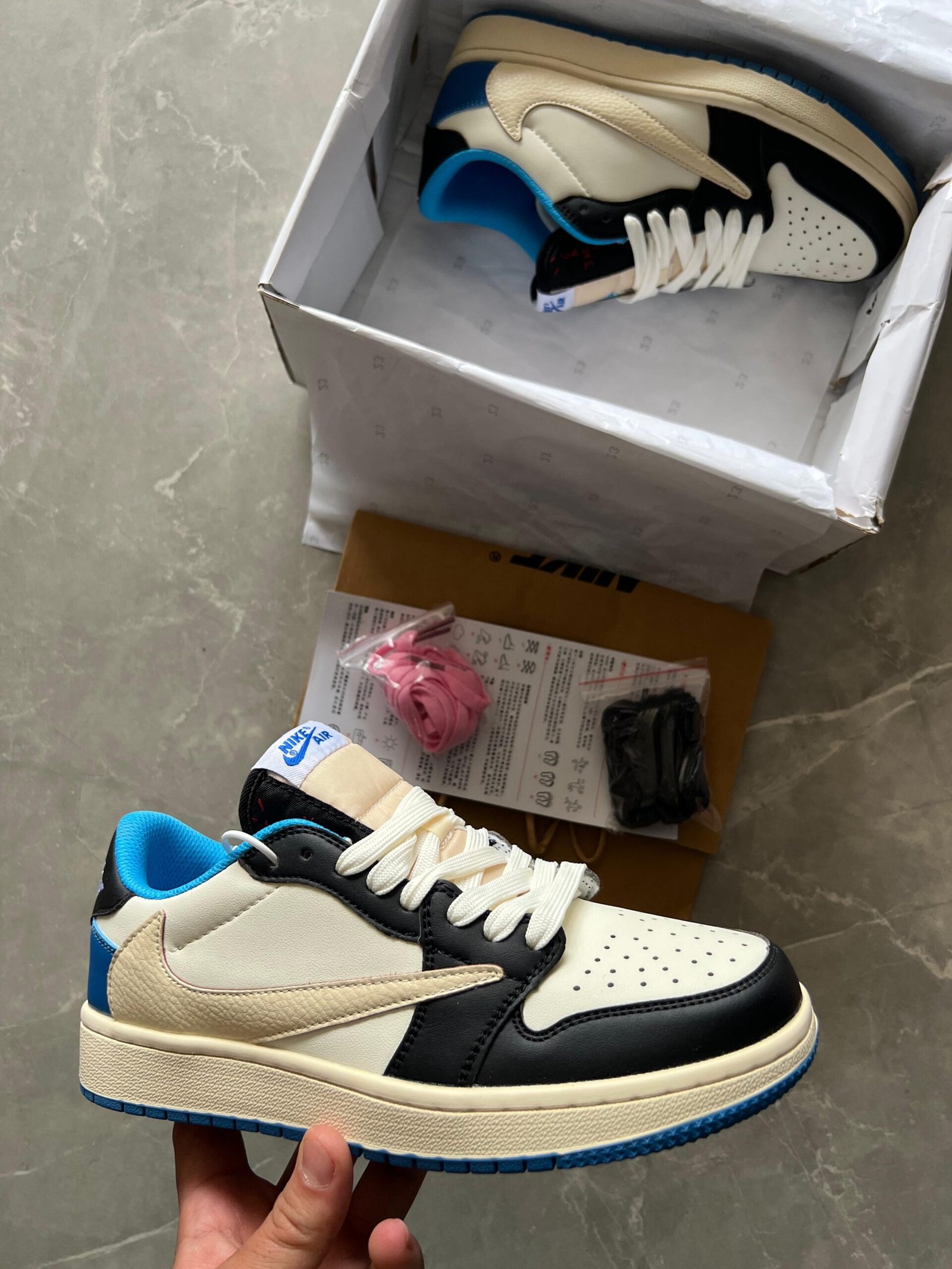 Cut Low Travis Scott UA Quality 4 Colors