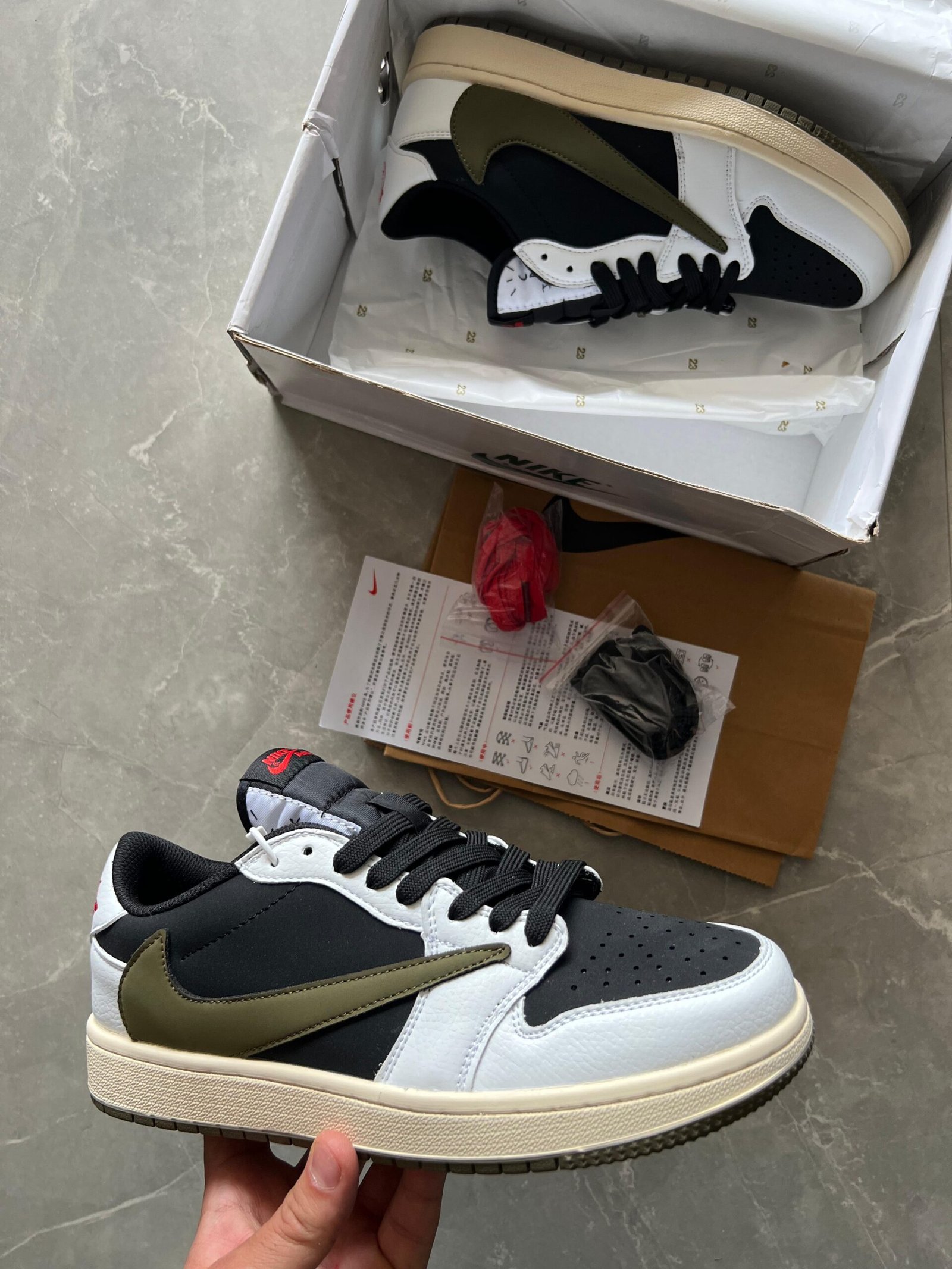 Cut Low Travis Scott UA Quality 4 Colors