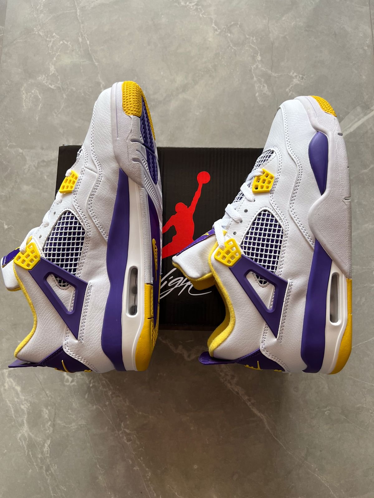 Imported Retro Lakers Home Sneakers In Stock 3 Imported Retro Lakers Home Sneakers In Stock