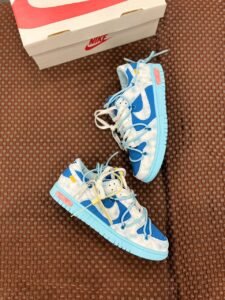 Men's Blue Tie Dye Sneakers