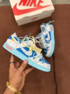 Men's Blue Tie Dye Sneakers