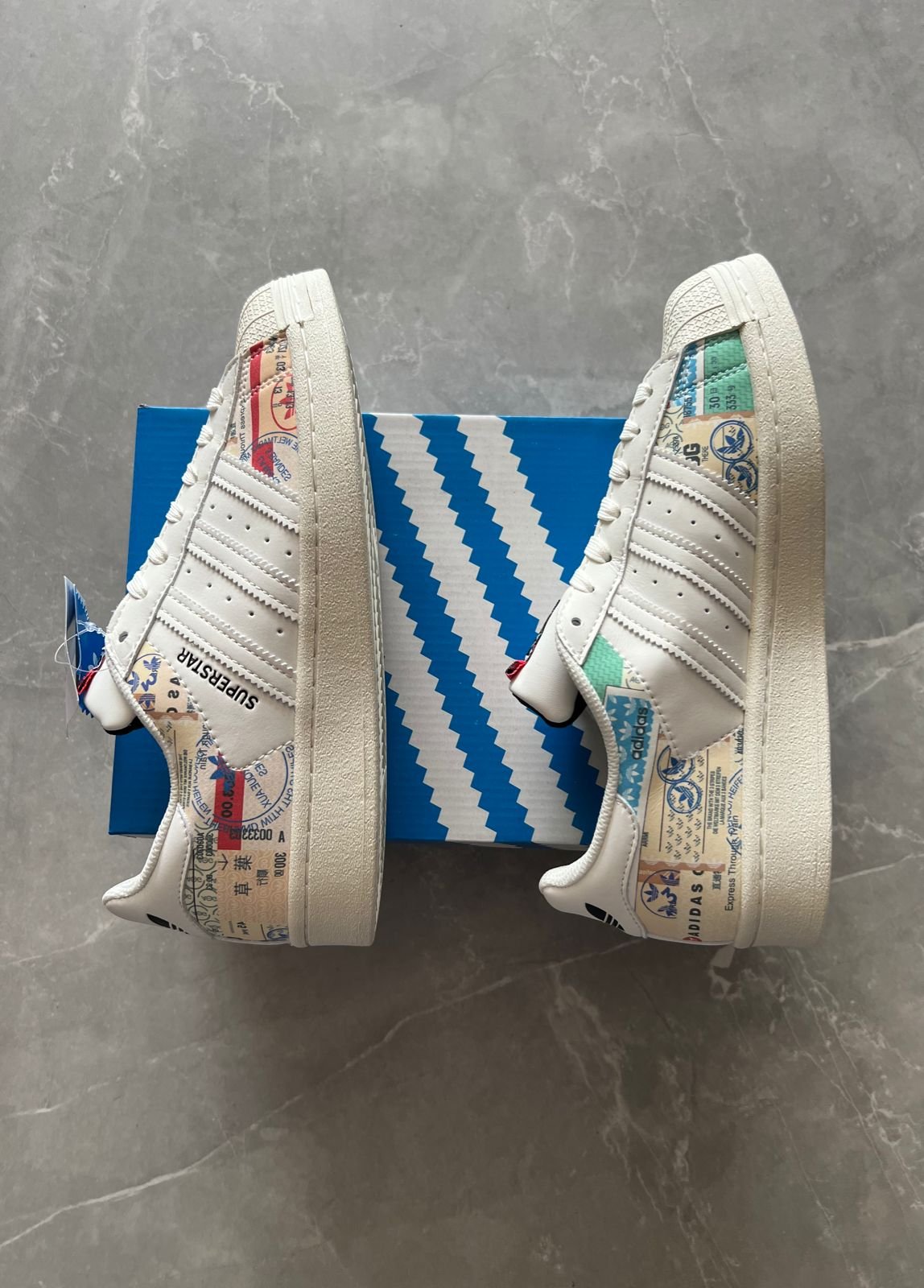 New Full Leather Superstar Sneakers 1 New Full Leather Superstar Sneakers