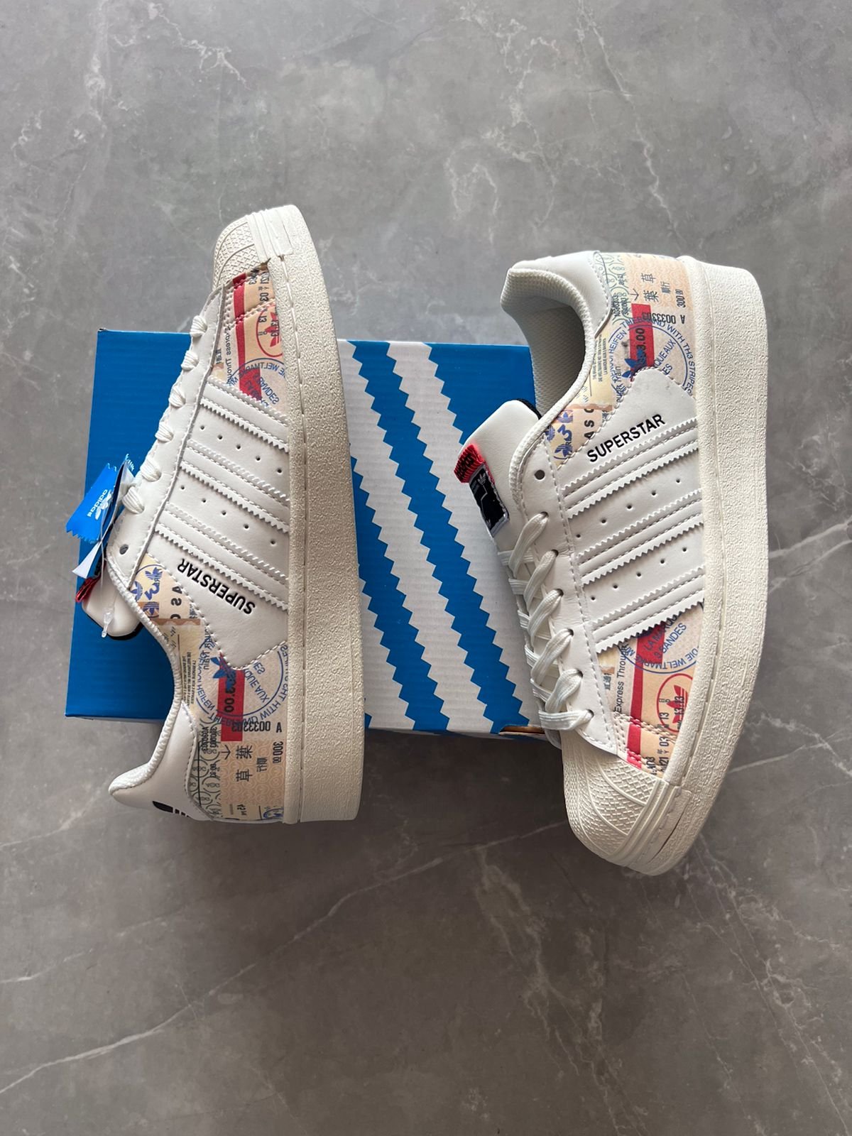 New Full Leather Superstar Sneakers 2 New Full Leather Superstar Sneakers