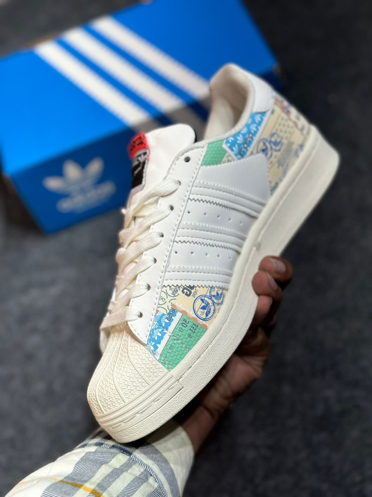 New Full Leather Superstar Sneakers New Full Leather Superstar Sneakers