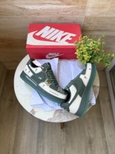 Dunk Green Chrome Hearts Sneakers On Sale