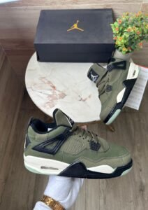 Retro 4 Kraft Olive Green Sneaker For Boys