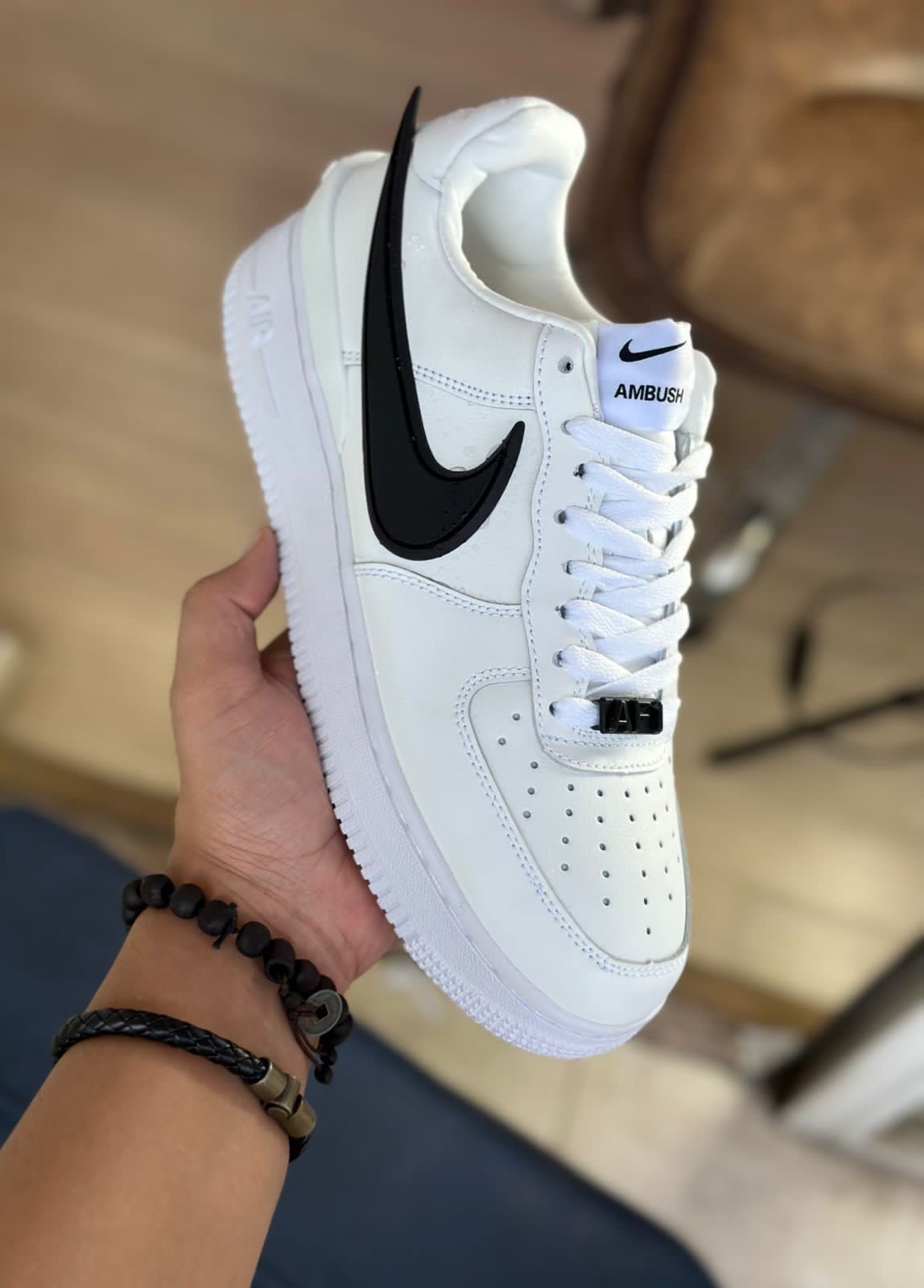 Airforce Ambush Black Tick Sneakers