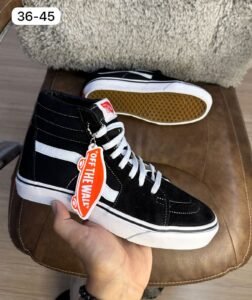 Old Skool Midankle Black Sneakers