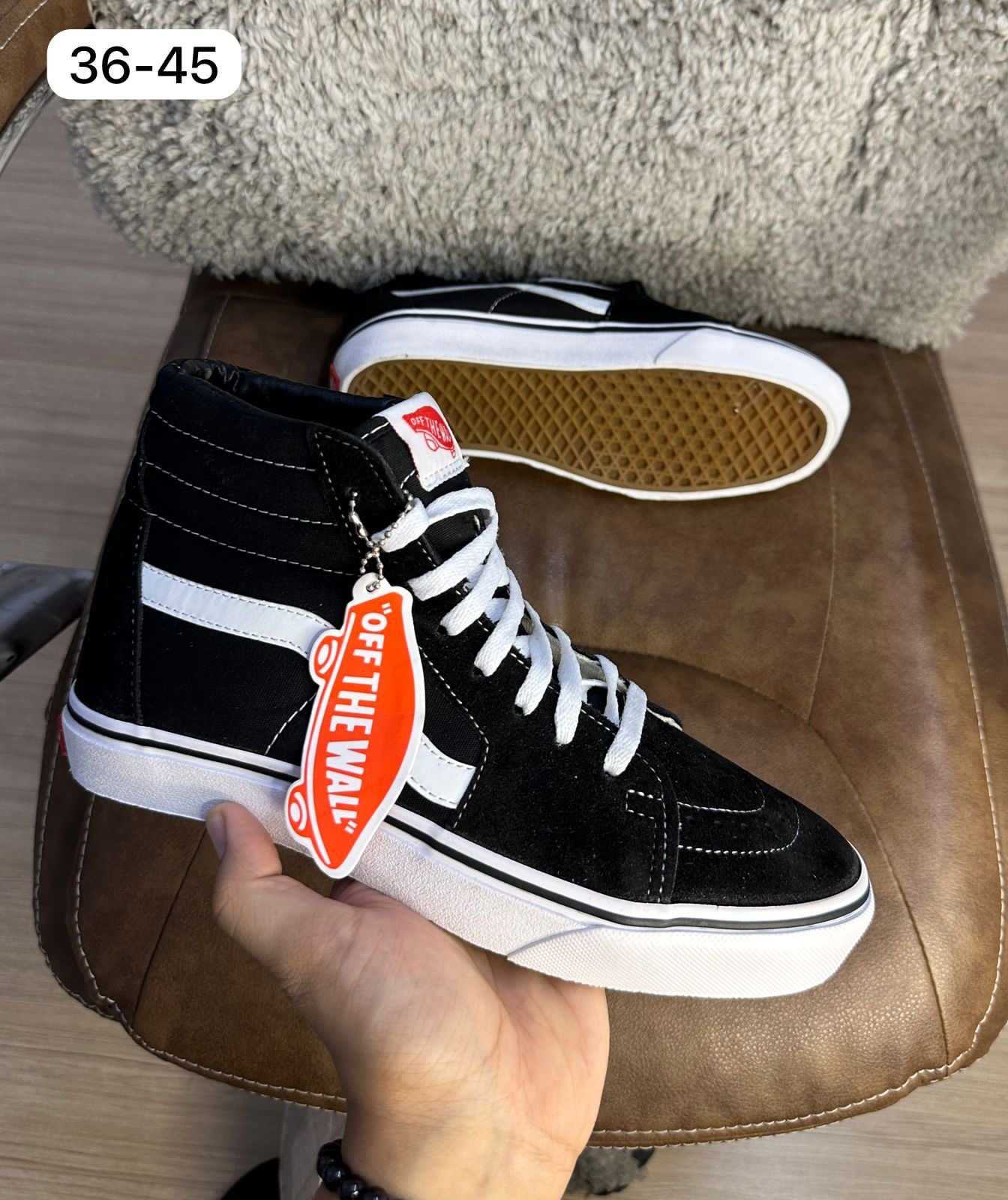 Old Skool Midankle Black Sneakers