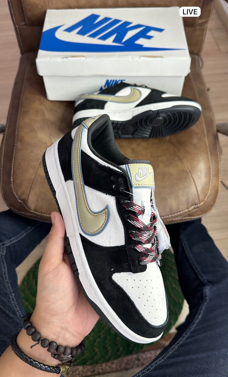 SB Dunk 2023 Suede Leather Sneakers