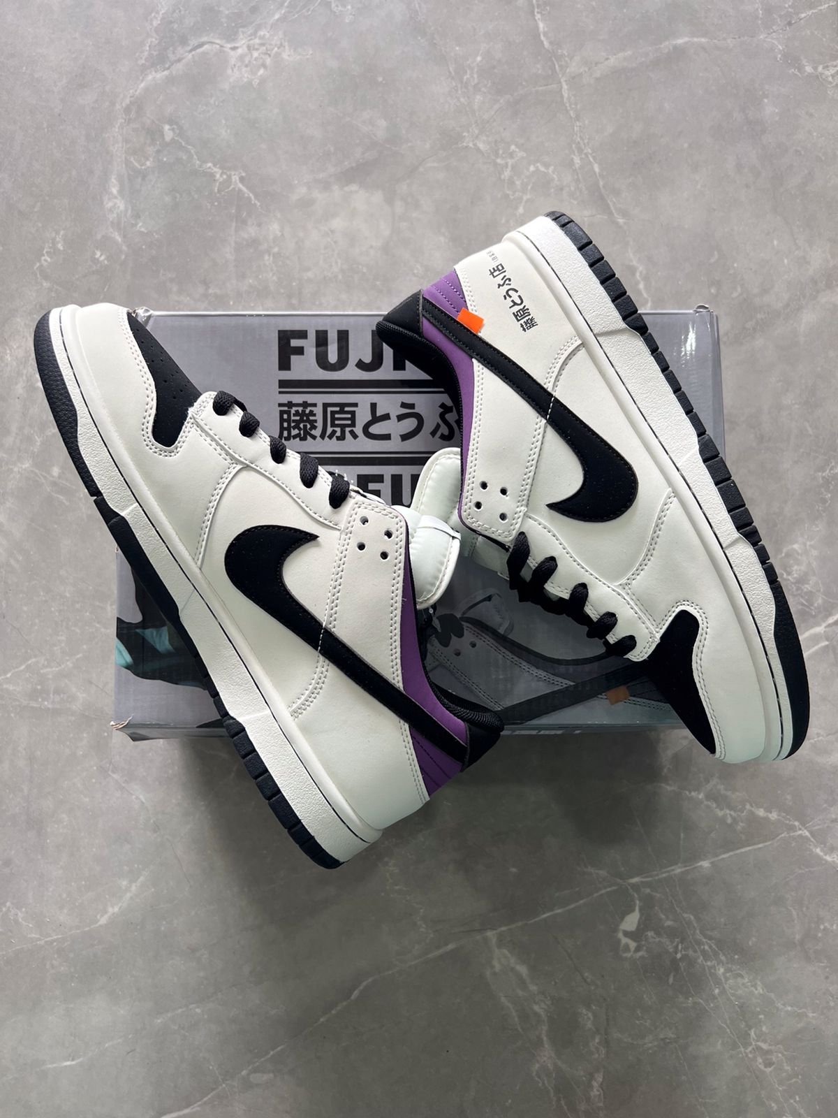 SB Dunk Fujiwara Tofu Sneakers (3) SB Dunk Fujiwara Tofu Sneakers