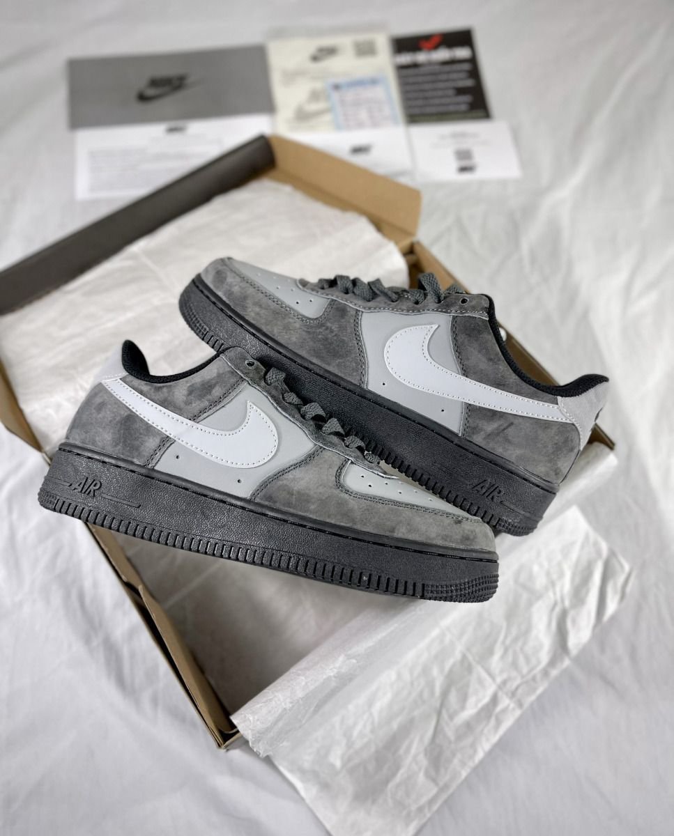 Anthracite Smoke Grey Shoes Airforce One (1) Anthracite Smoke Grey Shoes Airforce One