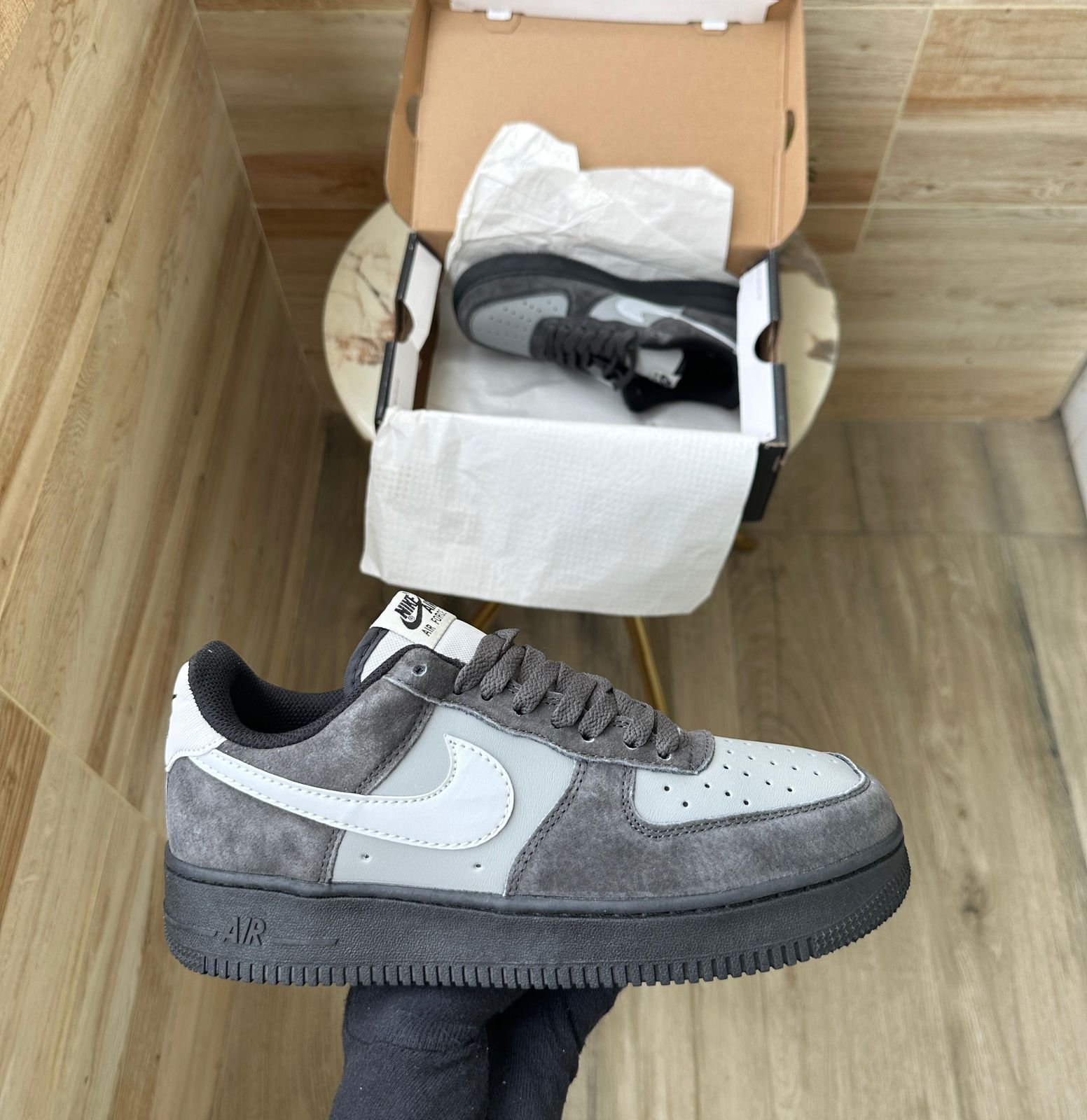 Anthracite Smoke Grey Shoes Airforce One (2) Anthracite Smoke Grey Shoes Airforce One