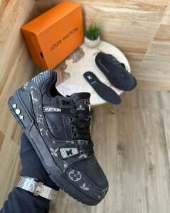 Imported Trainers Shoes Heavy Leather