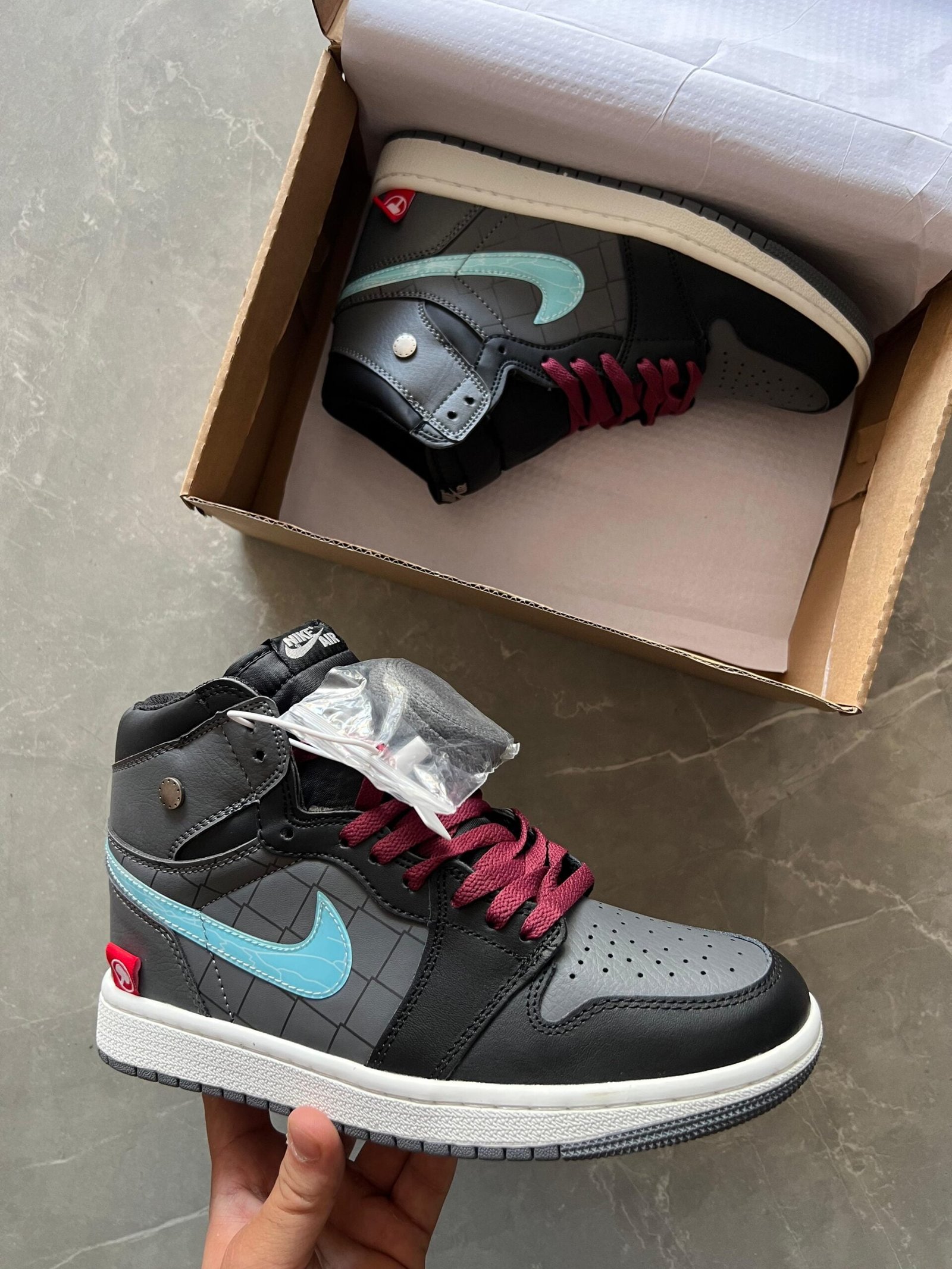 Marvel Full Leather Retro One Sneakers