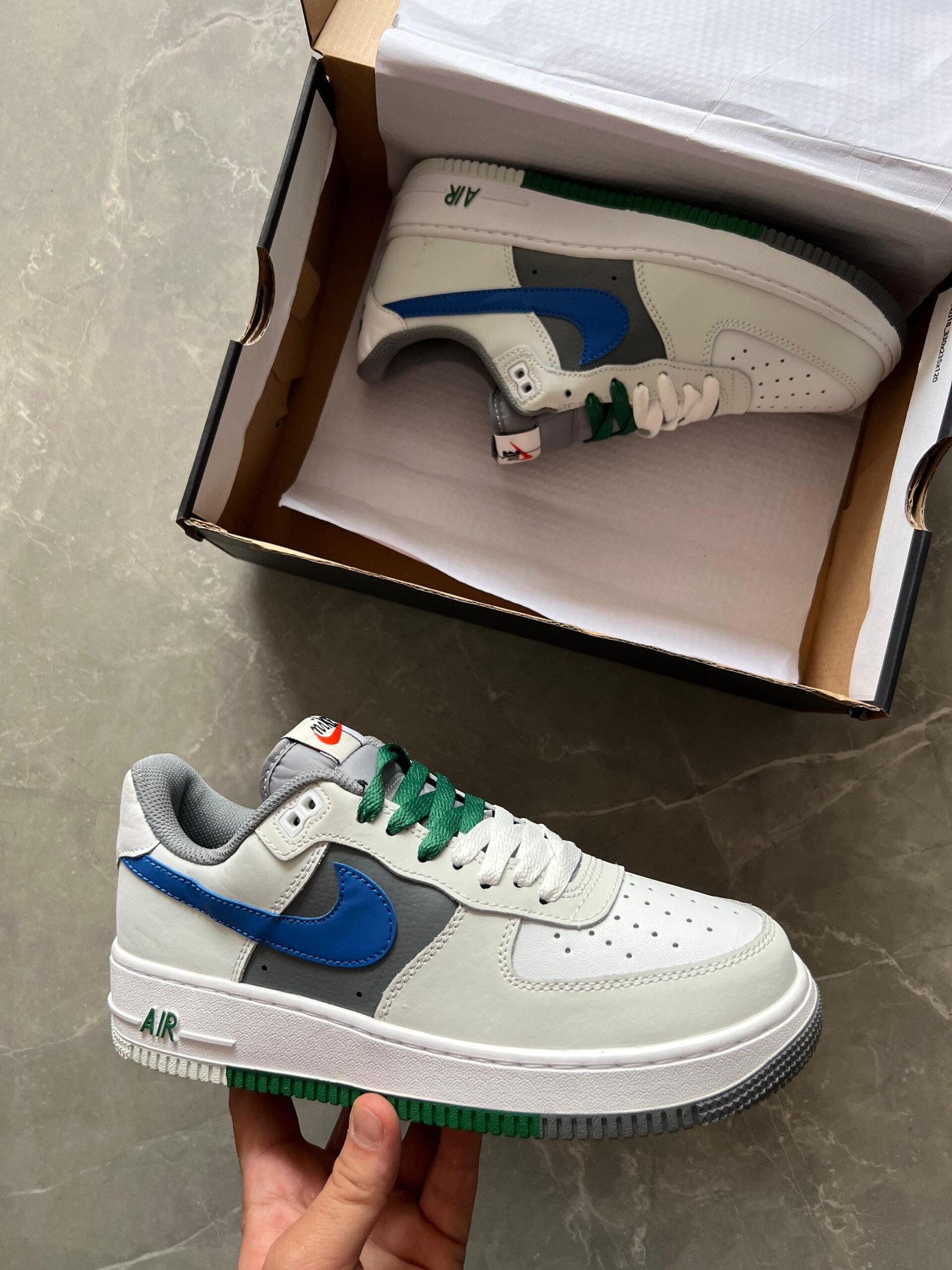 Airforce One Deep Royal Blue Sneakers (1) Airforce One Deep Royal Blue Sneakers