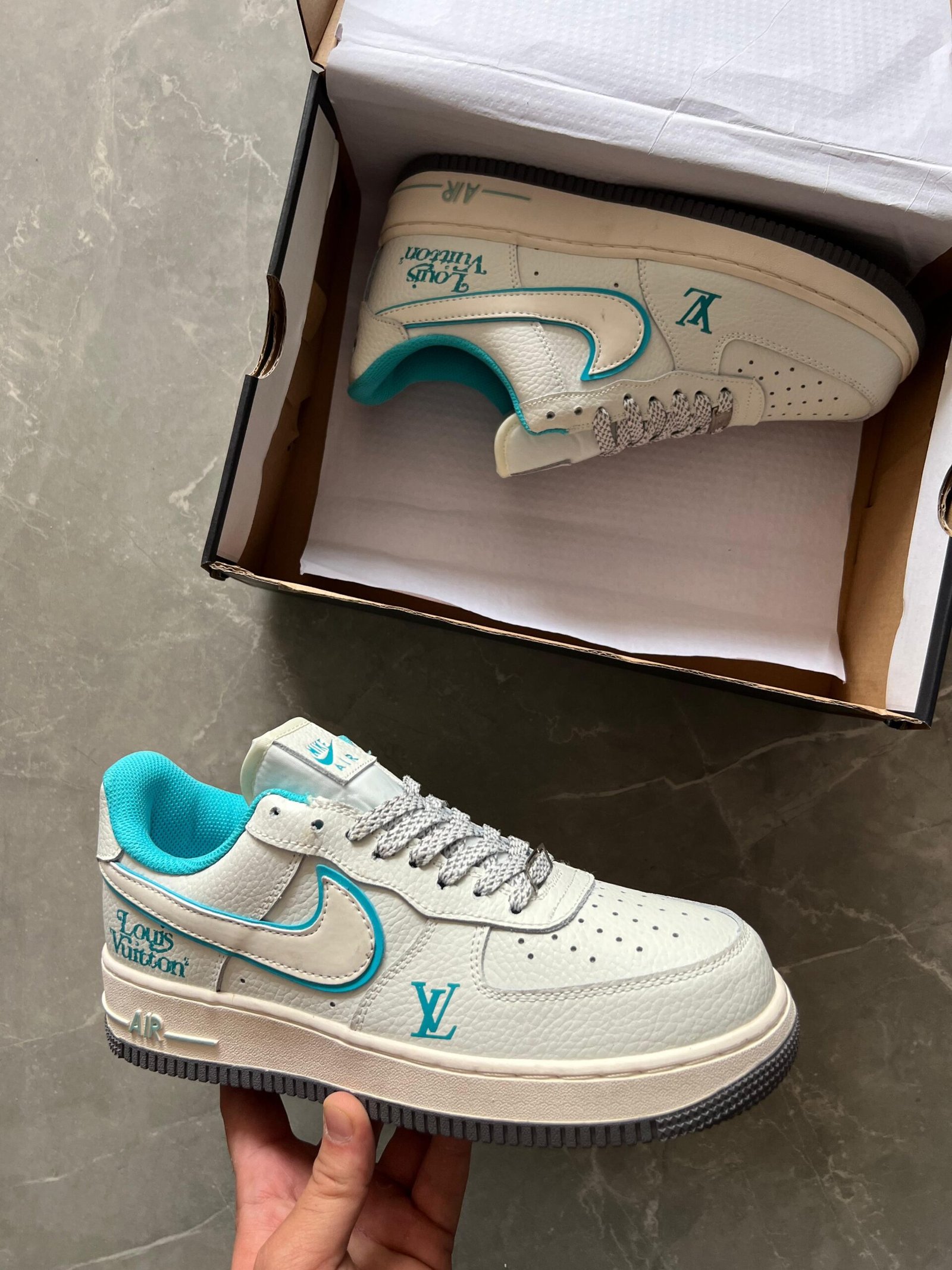 Airforce One Dual Brand Sneakers For Boys