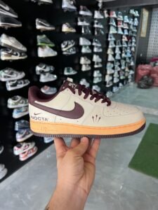 Airforce One Nocta Dark Red Sneakers