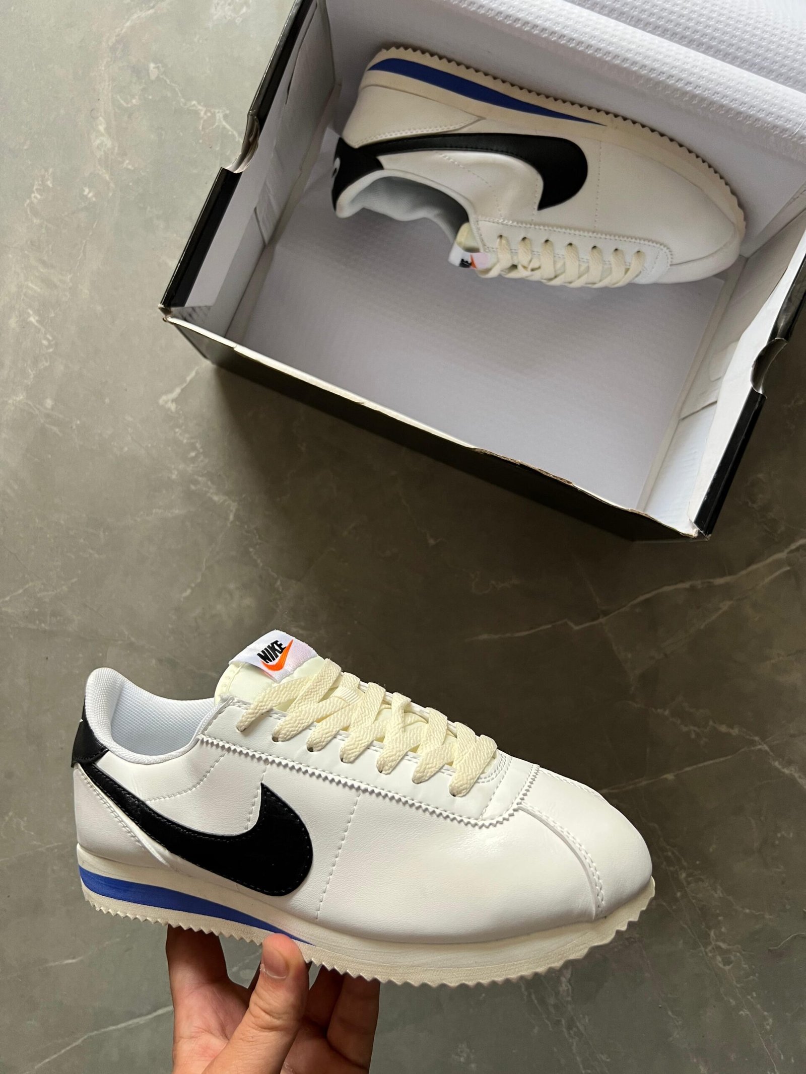 Cortez Shoes Imported Leather For Boys (1) Cortez Shoes Imported Leather For Boys