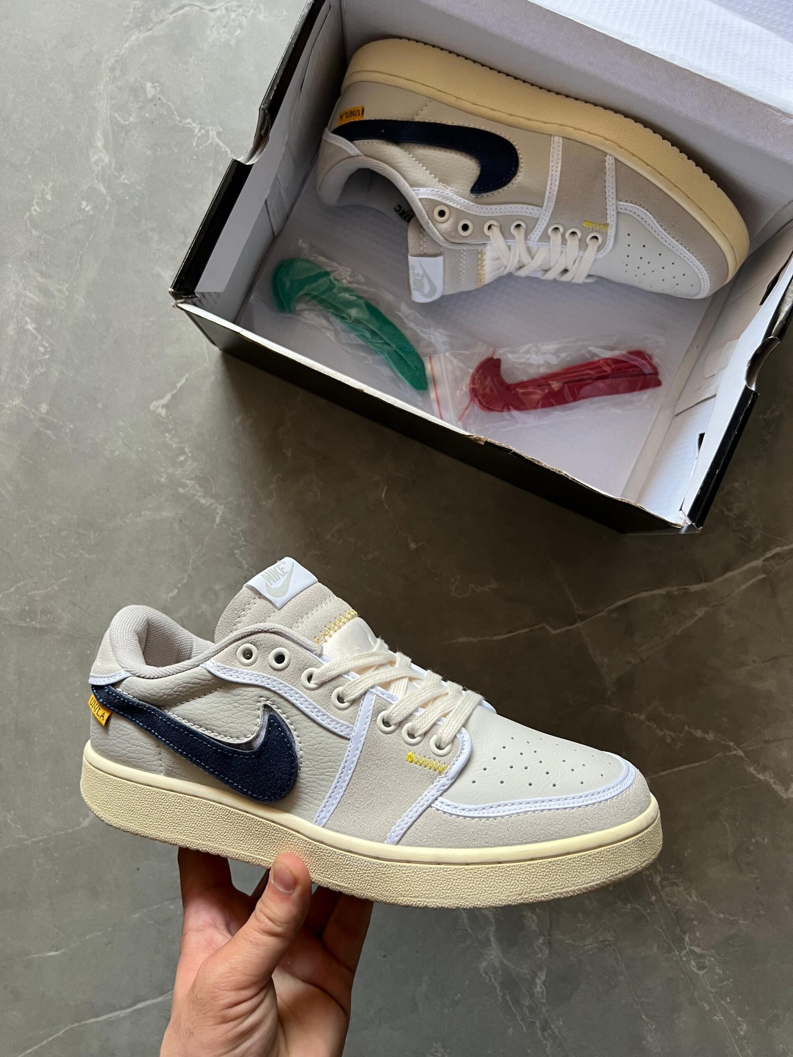 Retro Low Union Sneakers Imported 2 Colors