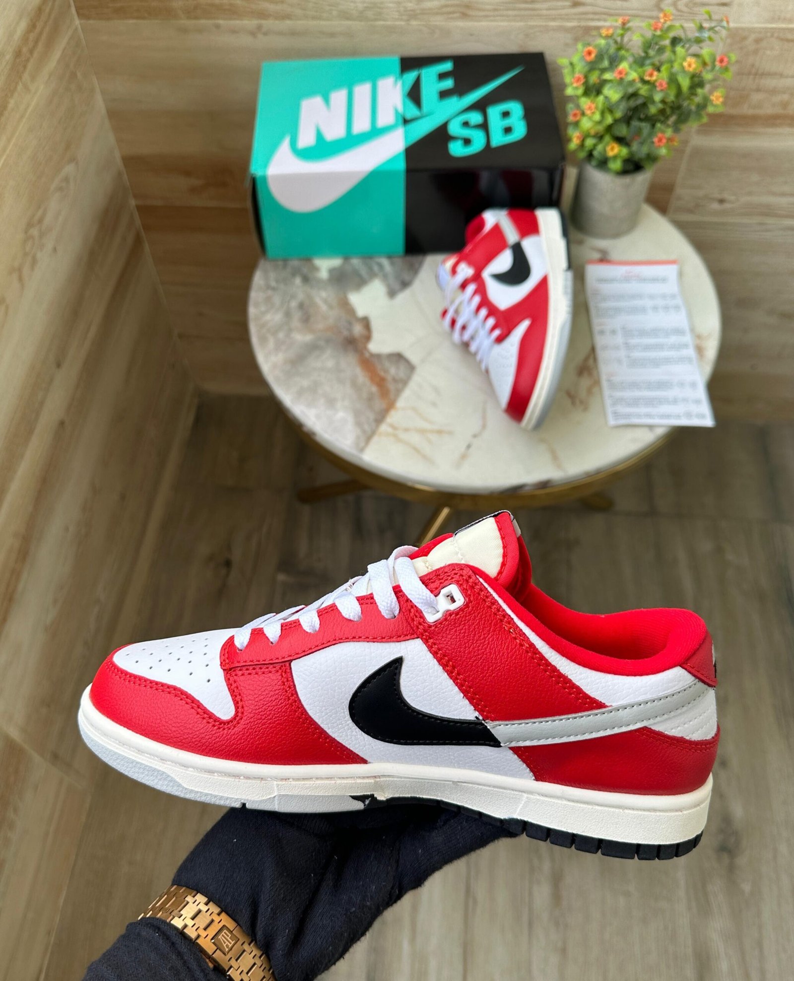 SB Dunk Split Chicago Sneakers For Boys