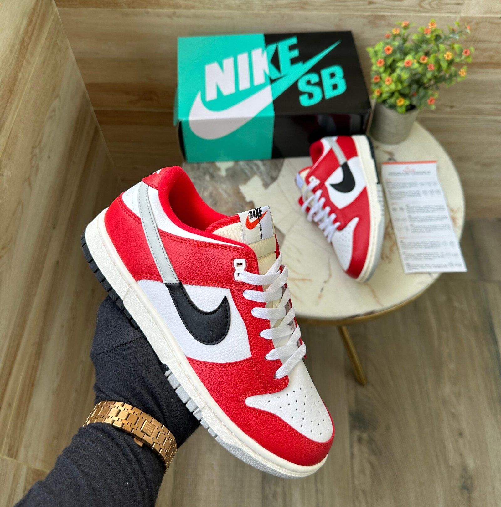 SB Dunk Split Chicago Sneakers For Boys