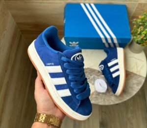 Blue Campus Trainer Shoes For Boys