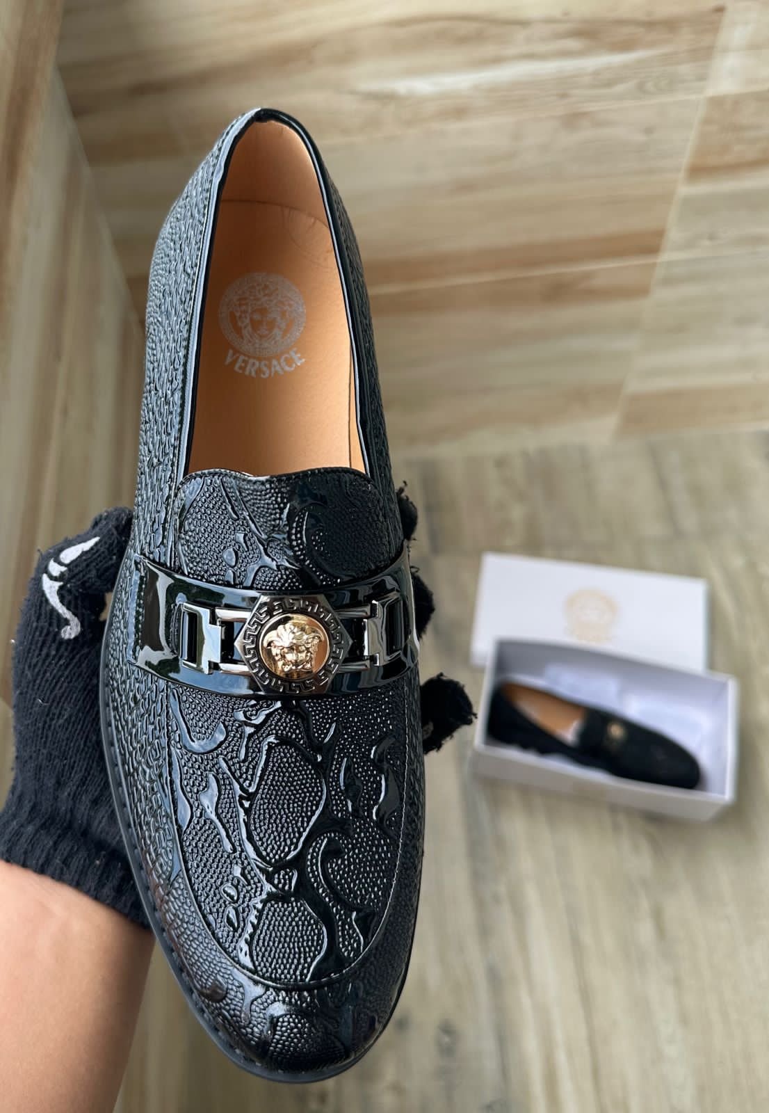 Imported Loafers With Dust Bag Original Box