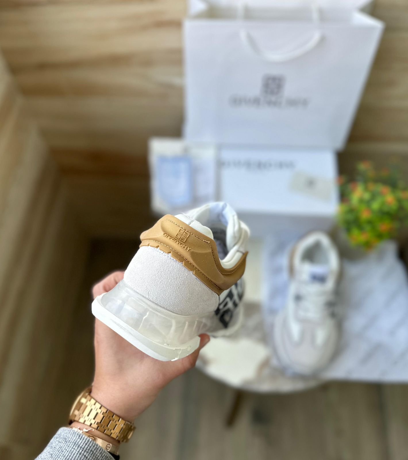 Imported Logo Luxury Brand Sneakers