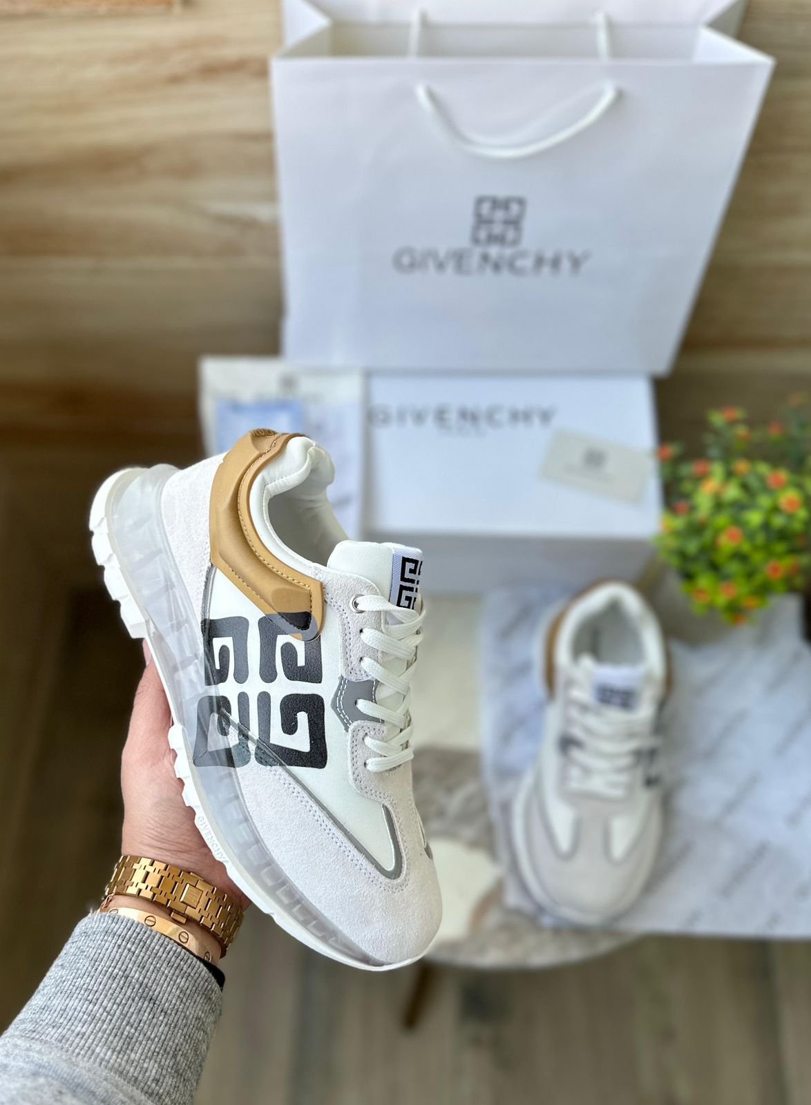 Imported Logo Luxury Brand Sneakers