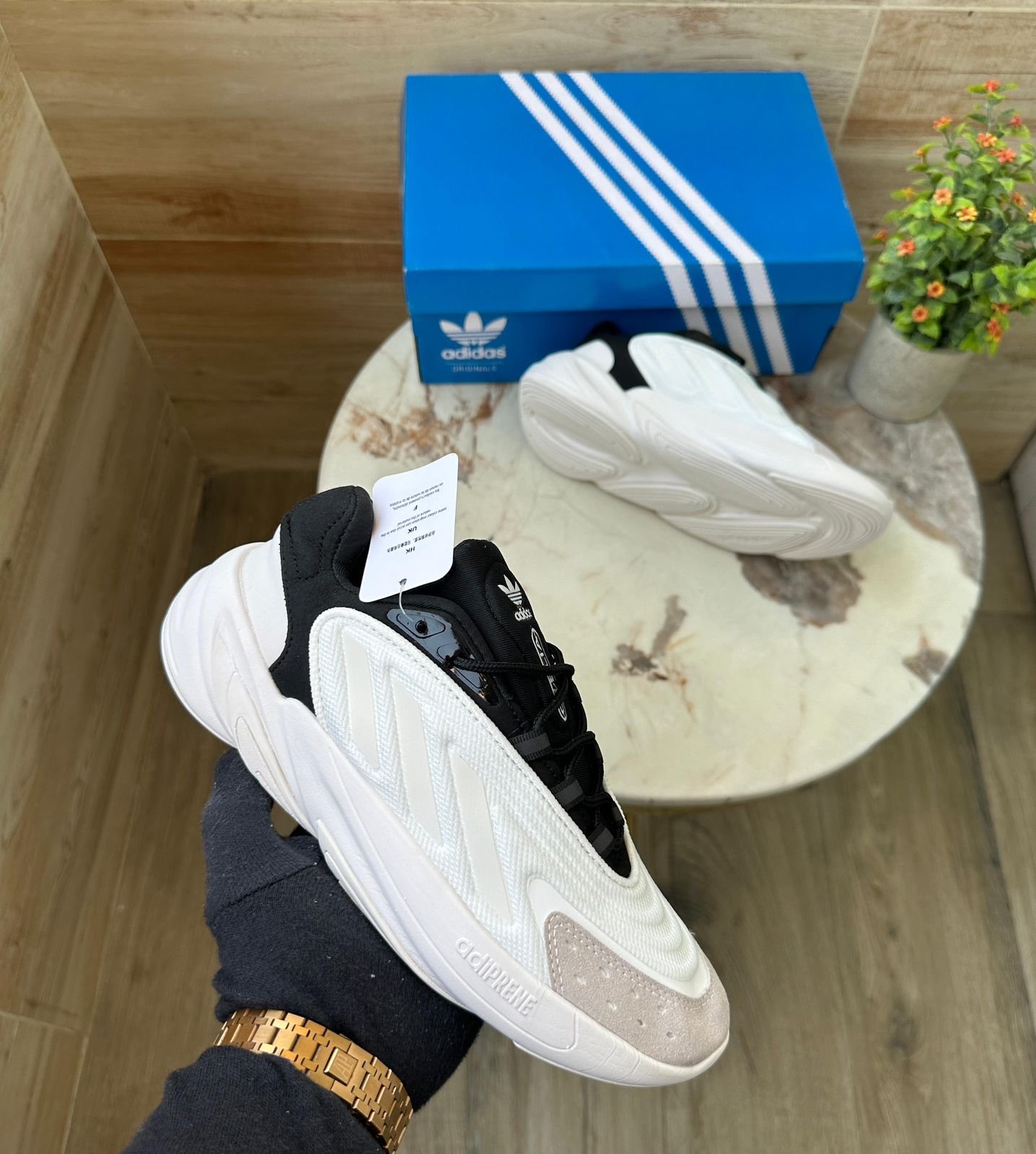 Ozelia Tripple White Sneaker For Boys