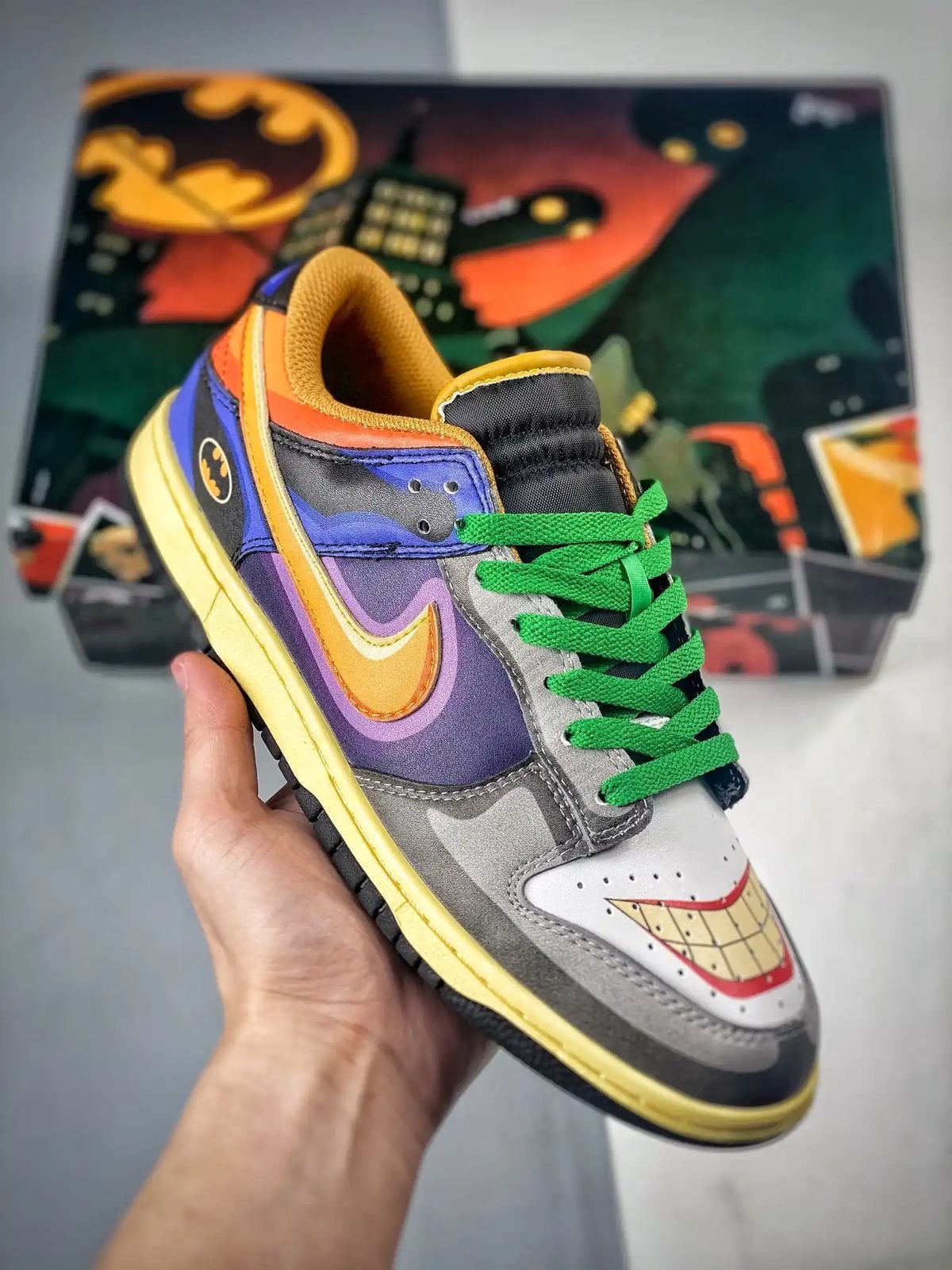 SB Dunk Batman X Joker Sneakers