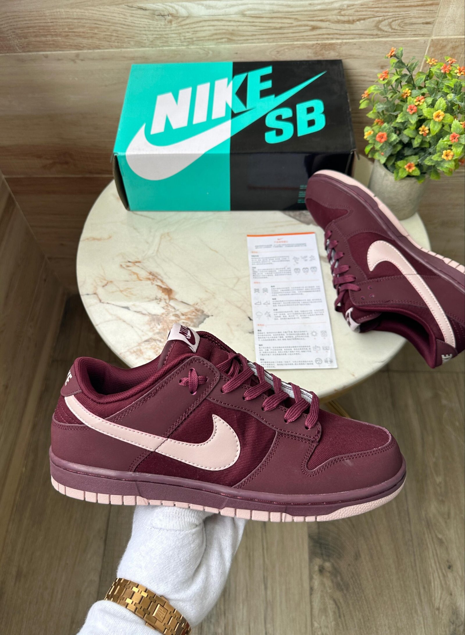 SB Dunk Beetroot Crush Shoes In Stock