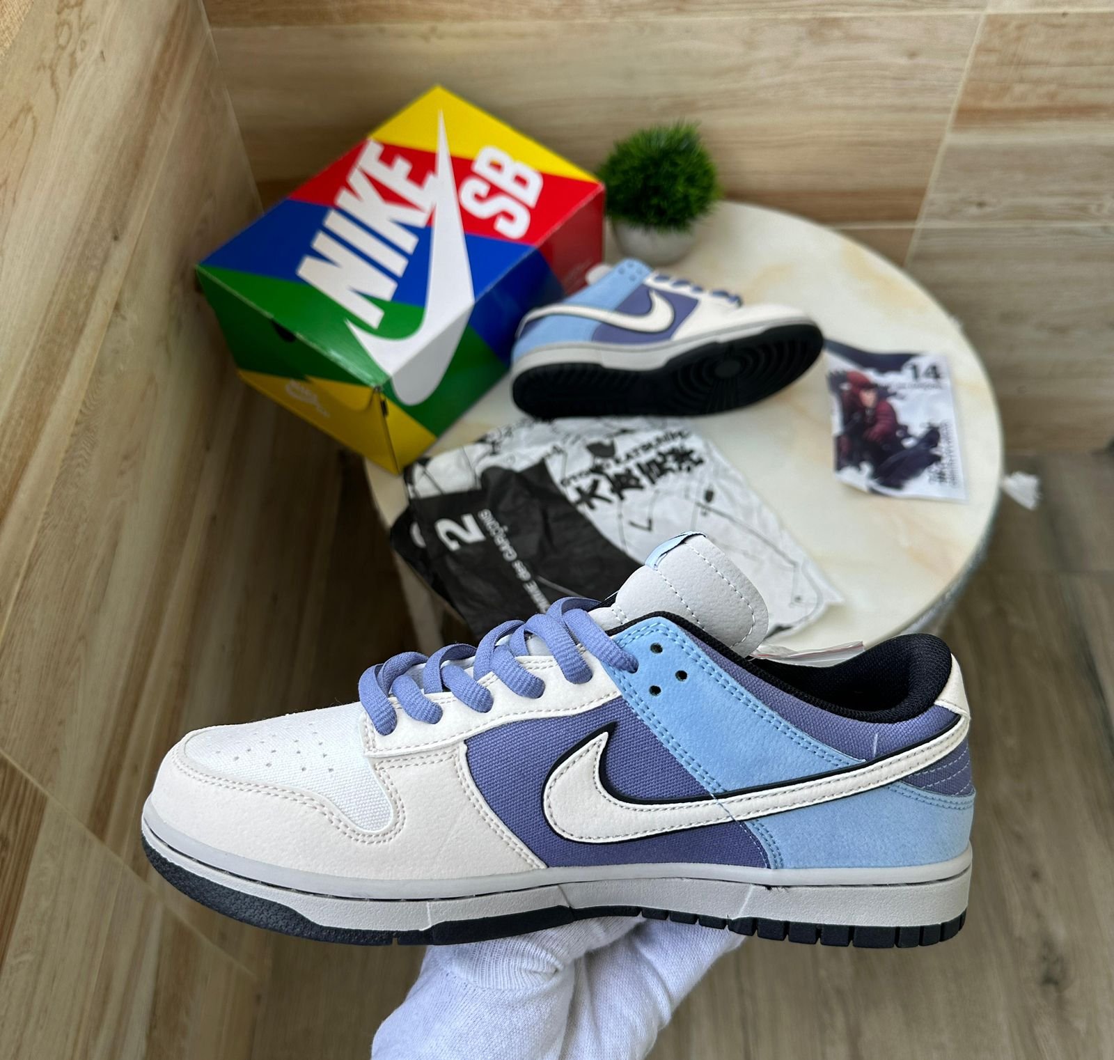 SB Dunk X Otomo Katsuhiro Tricolor Sneakers