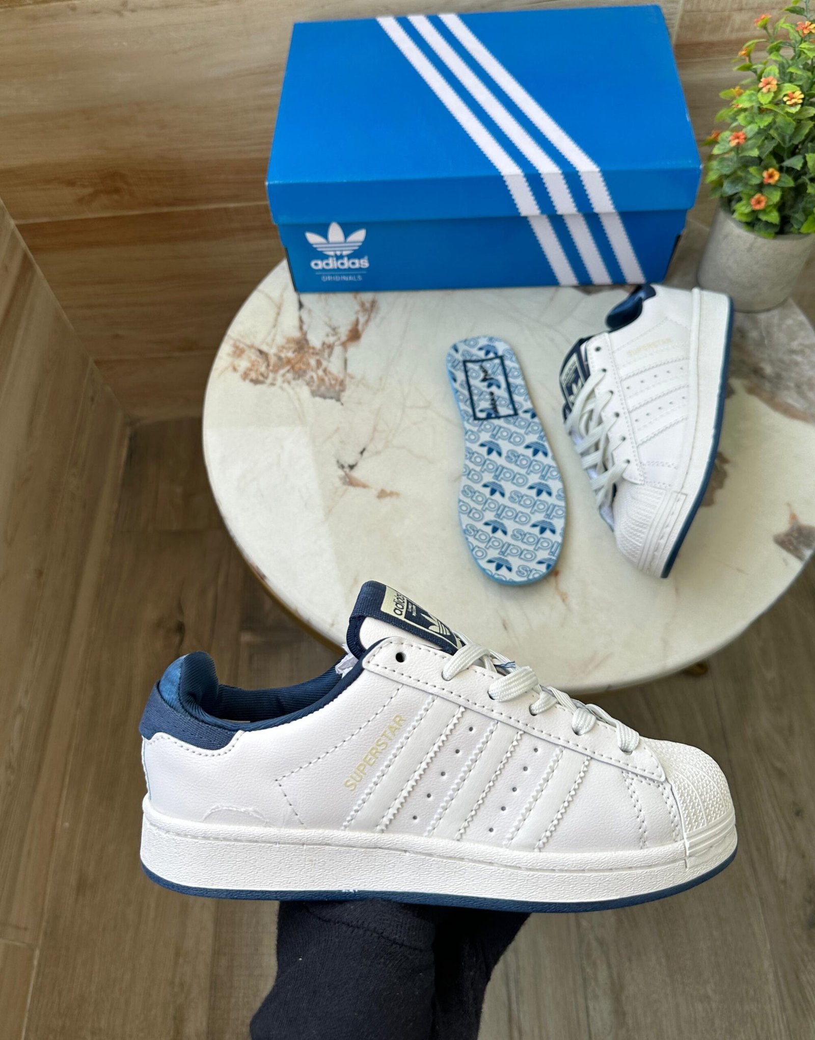 Superstar Parley Leather Quality Shoes (1) Superstar Parley Leather Quality Shoes