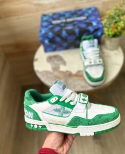 Trainer Belt Leather Sneakers Top Quality