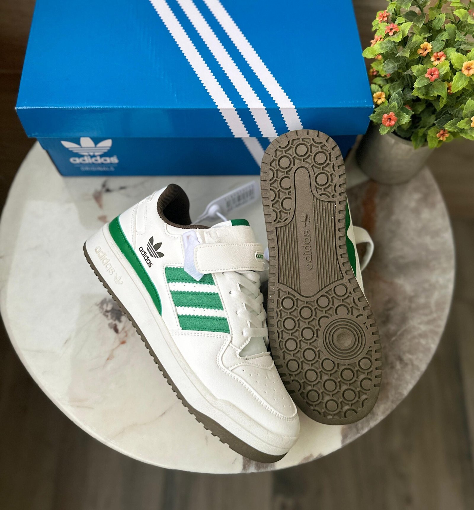 Forum 84 White Green Sneakers For Boys (1) Forum 84 White Green Sneakers For Boys