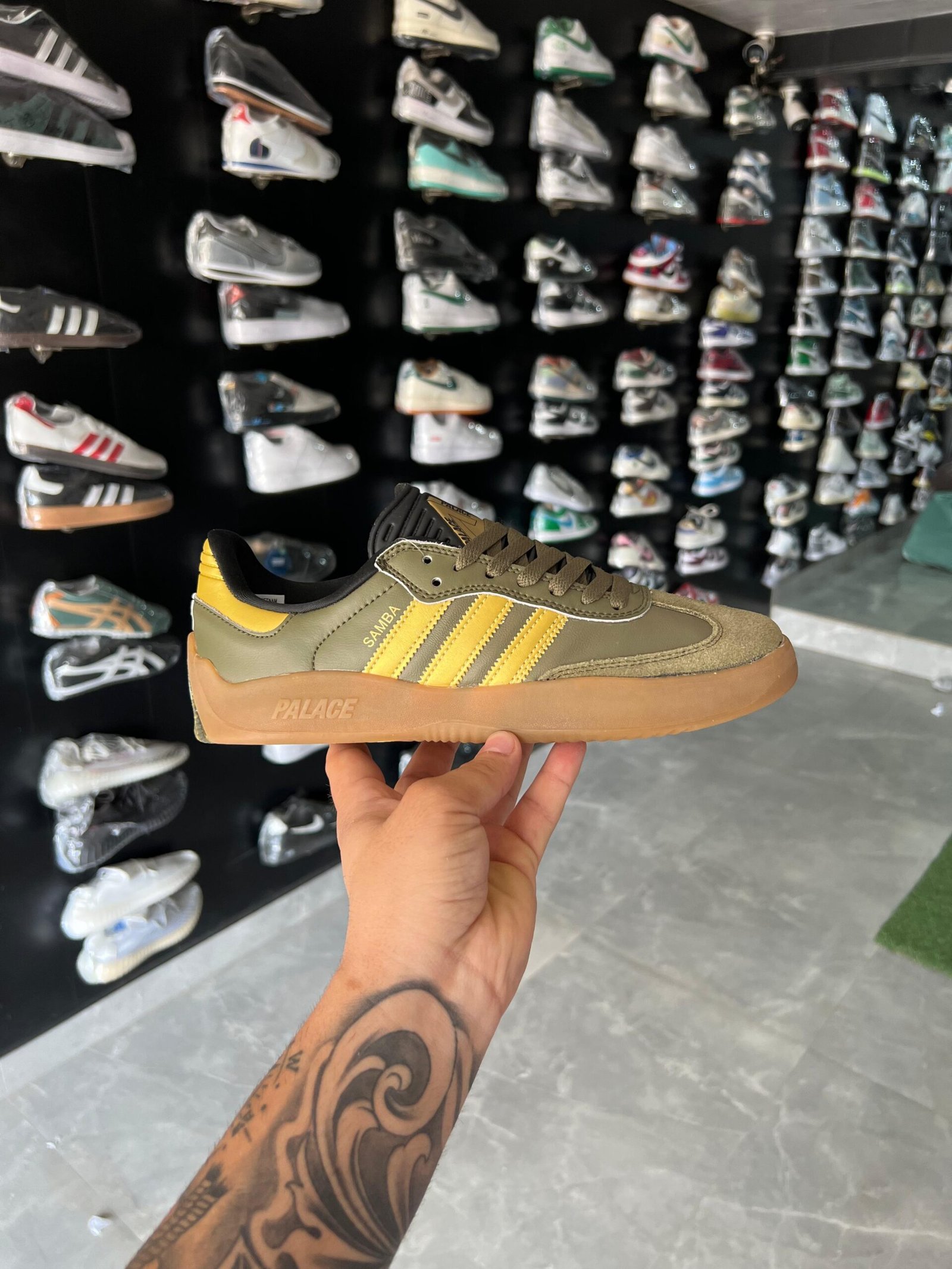 Palace X Puig Samba Sneakers On Sale