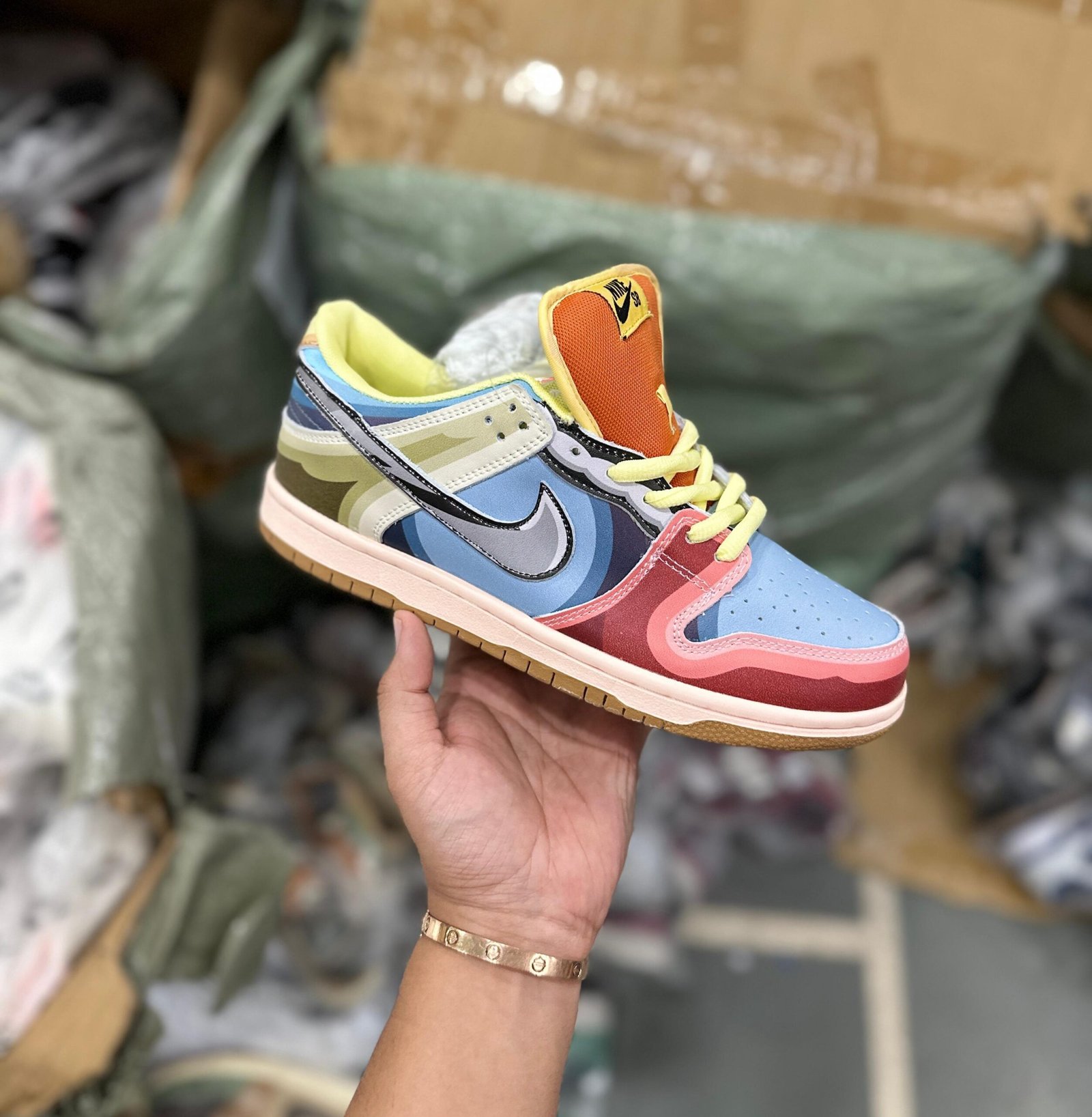 SB Dunk Dragonballs Sneakers Full Leather