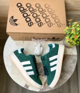 Campus Dark Green Sneakers For Her