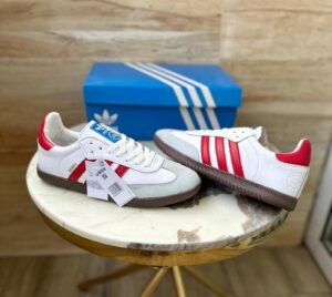 Samba White Red Edtion Sneakers For Boys