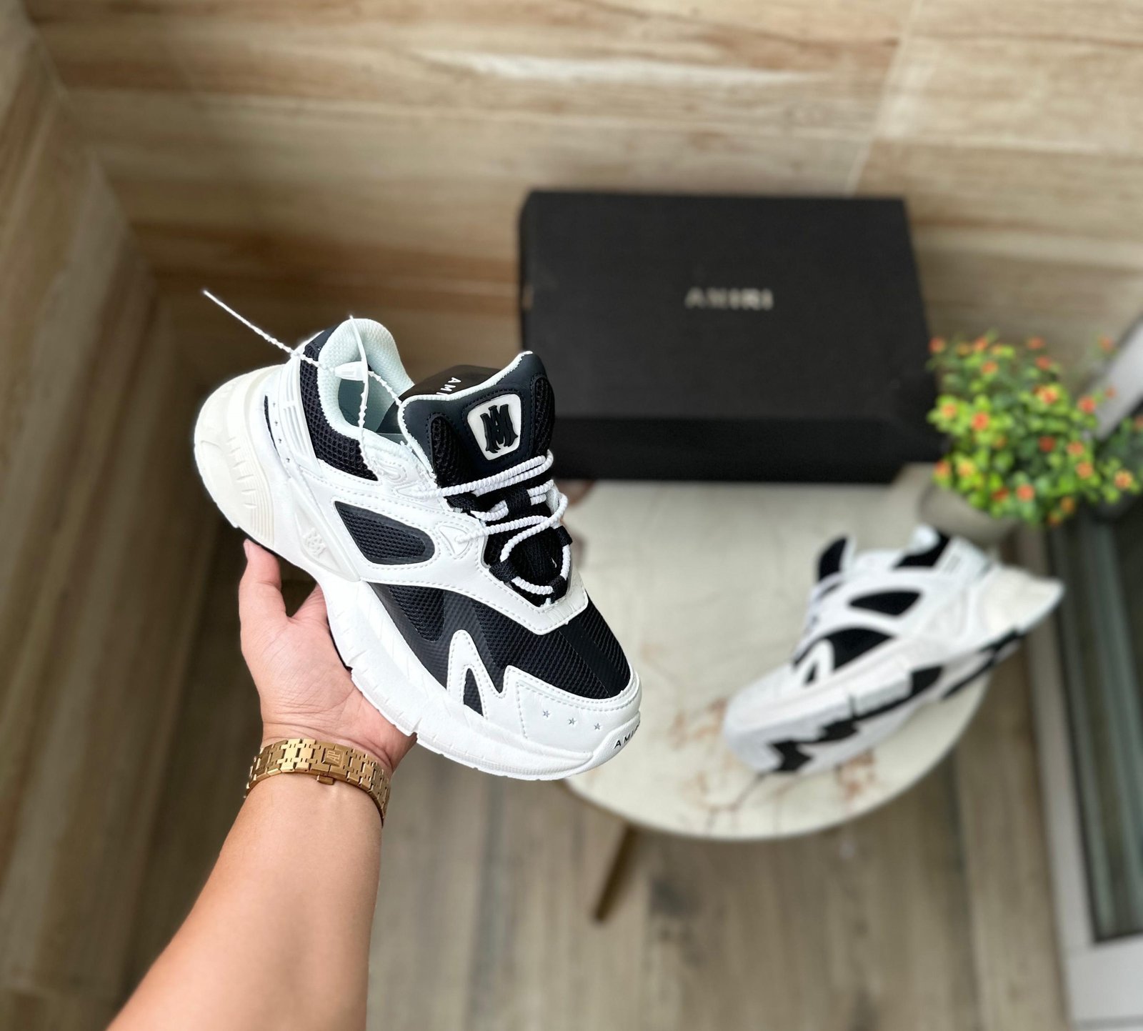 Amiri Ma Sneaker White Black For Boys (1) Amiri Ma Sneaker White Black For Boys