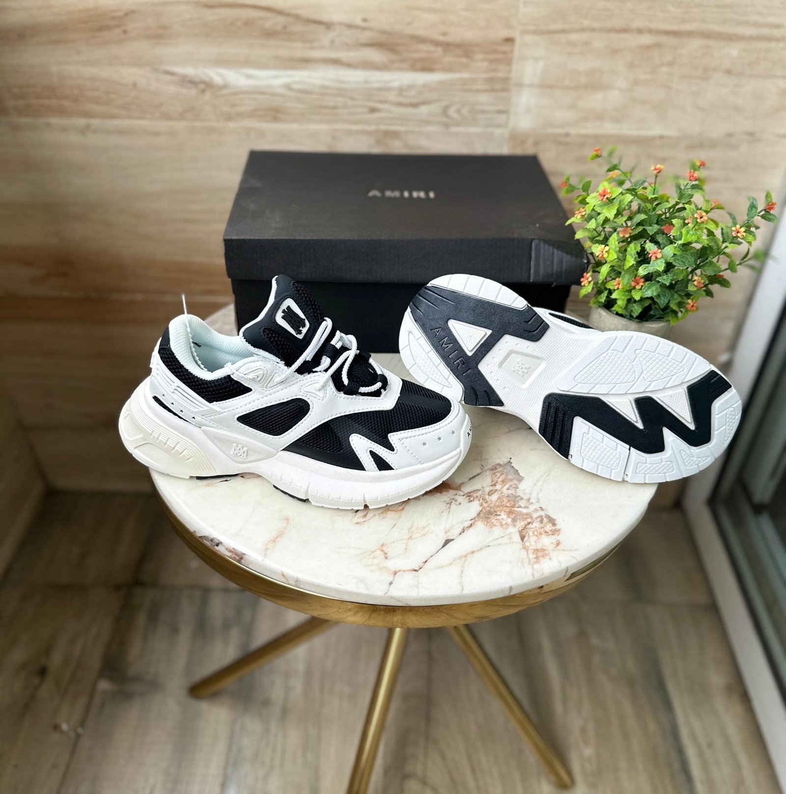 Amiri Ma Sneaker White Black For Boys (3) Amiri Ma Sneaker White Black For Boys