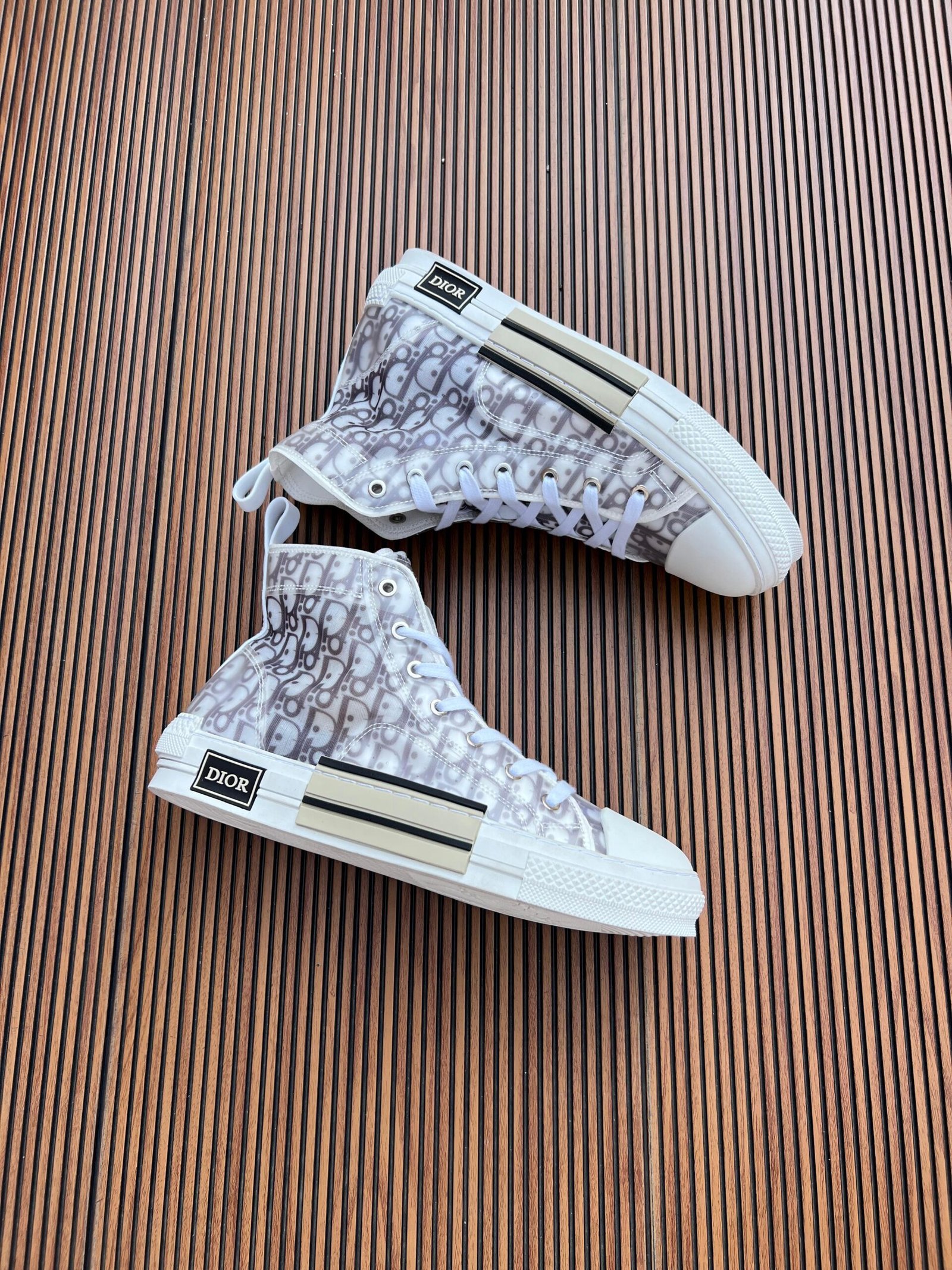 B23 High Black White Pattern Sneakers (3) B23 High Black White Pattern Sneakers (3)