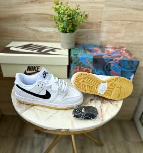 SB Dunk White Gum Shoes On Sale
