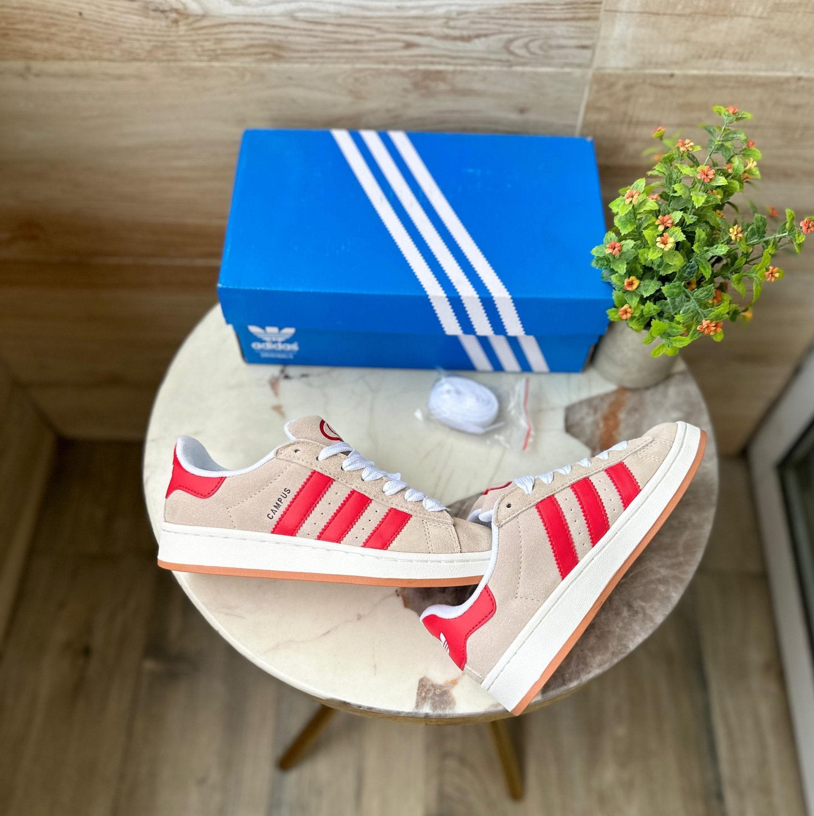 Campus 00s Crystal White Sneakers For Girls (1) Campus 00s Crystal White Sneakers For Girls